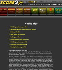 Score 2 Go Members